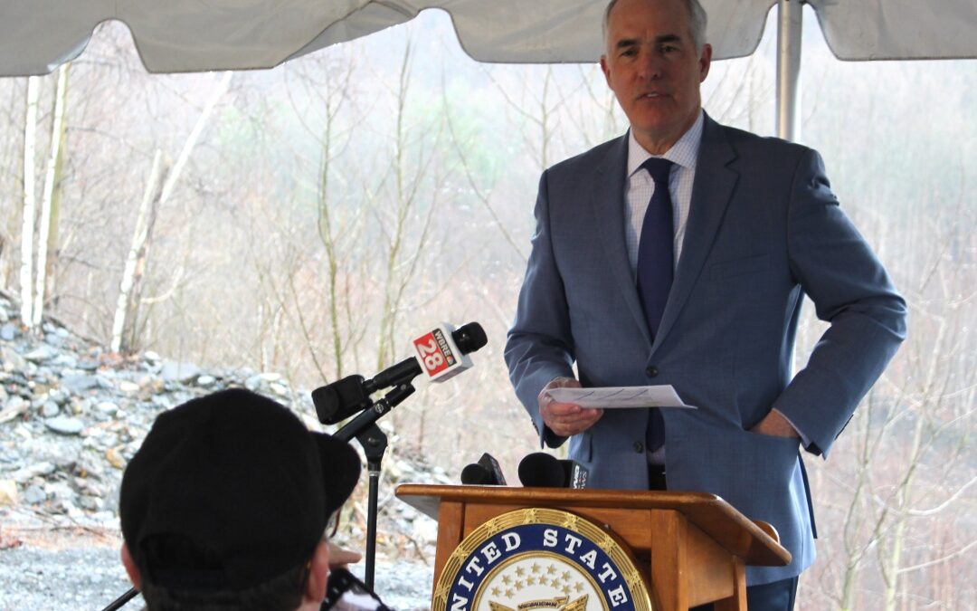 US Senator Bob Casey Touts AML Investments at  Truesdale Bank